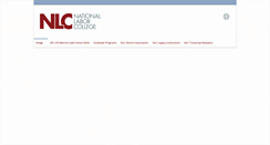 Desktop Screenshot of nlc.edu
